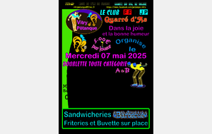 Concours Doublette Toute Catégorie du Mercredi 07 mai 2025