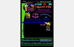Concours Doublette Départemental  le Lundi 2 juin 2025